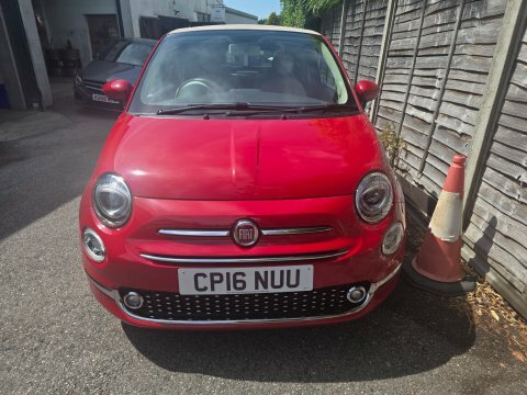 Fiat 500 2016 16 Lounge CP16NUU Red #3