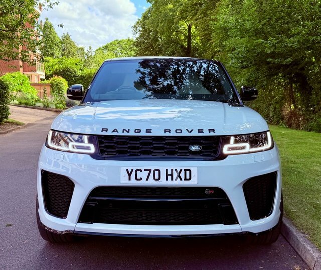 Land Rover Range Rover Sport Svr 5.0 P575 V8 White #2