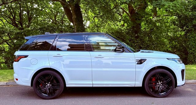 Land Rover Range Rover Sport Svr 5.0 P575 V8 White #3