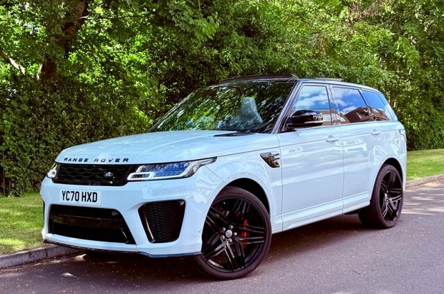 Land Rover Range Rover Sport Svr 5.0 P575 V8 White #6