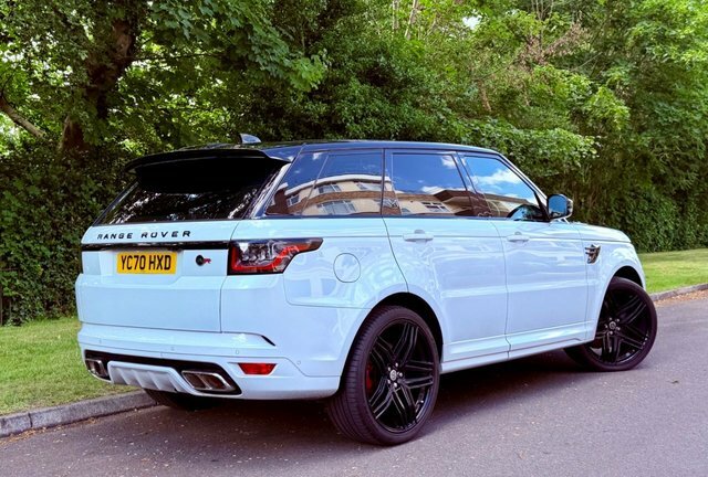 Land Rover Range Rover Sport Svr 5.0 P575 V8 White #5
