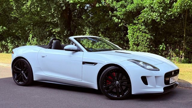 Jaguar F-Type 5.0 V8 S Convertible White #3