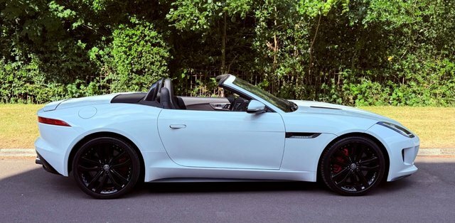 Jaguar F-Type 5.0 V8 S Convertible White #4