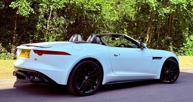 Jaguar F-Type 5.0 V8 S Convertible White #6