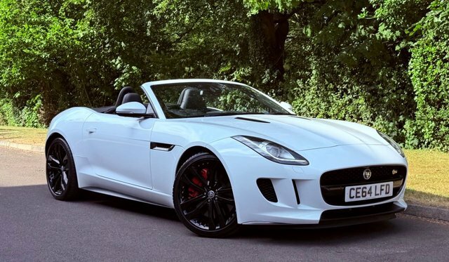 Jaguar F-Type 5.0 V8 S Convertible White