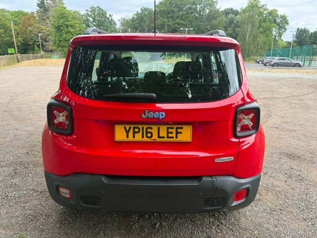 Jeep Renegade 1.4T Multiairii Longitude Suv Red #4