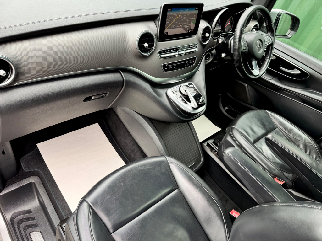 Mercedes-Benz V Class 2.2 Sport Mpv G-tronic Euro 6 Ss 7 Silver #4
