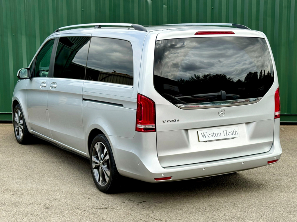 Mercedes-Benz V Class 2.2 Sport Mpv G-tronic Euro 6 Ss 7 Silver #2