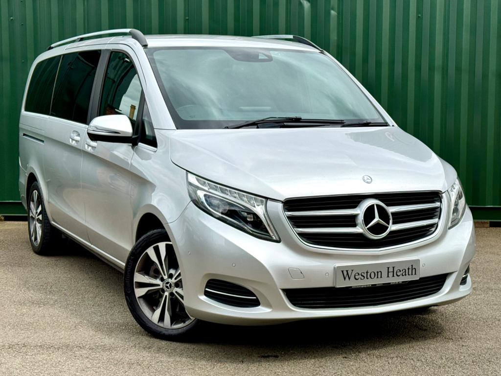 Mercedes-Benz V Class 2.2 Sport Mpv G-tronic Euro 6 Ss 7 Silver #5