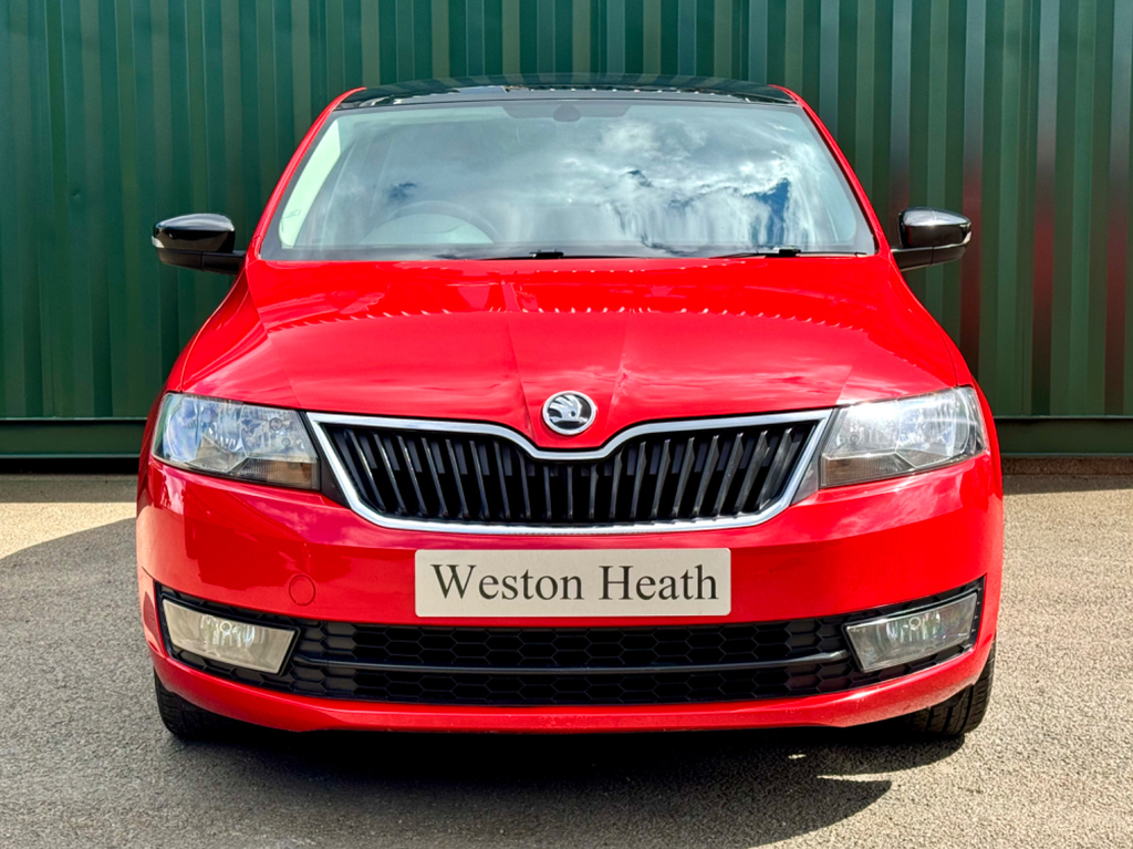 Skoda Rapid 1.6 Tdi Se Sport Hatchback Euro Red #6