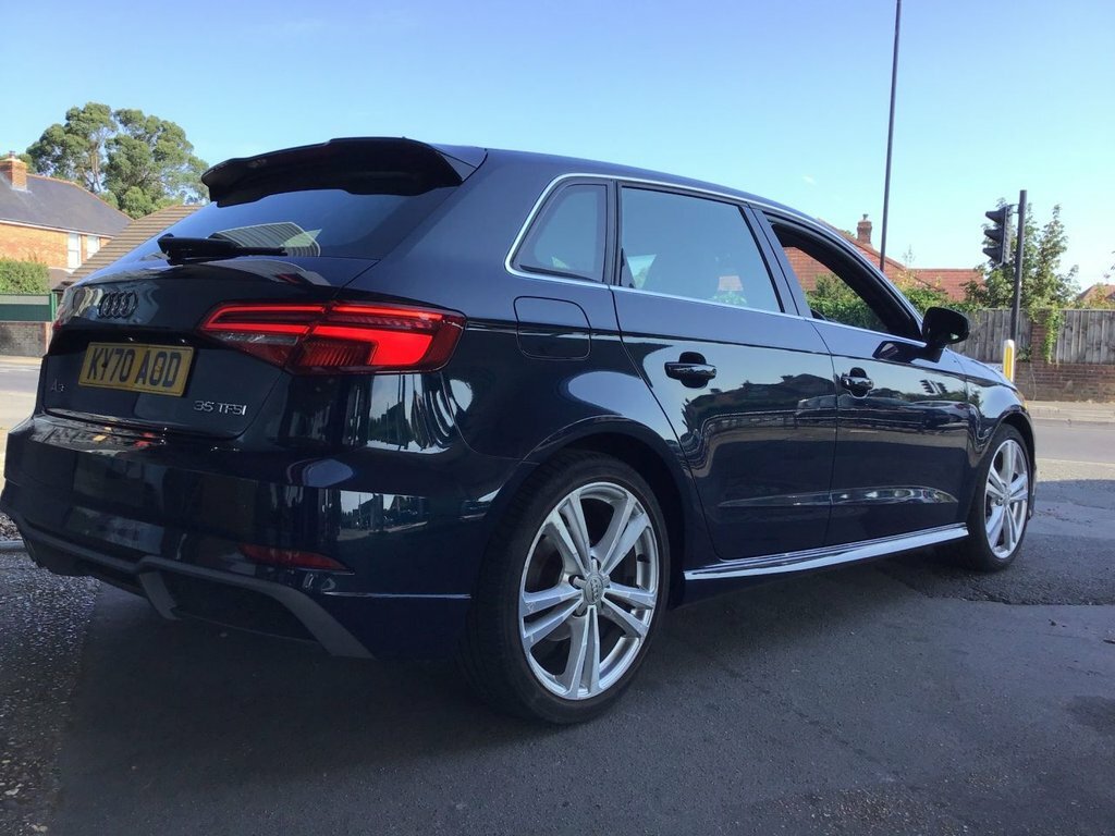 Audi A3 Tfsi 35 S Line KY70AOD Blue #4