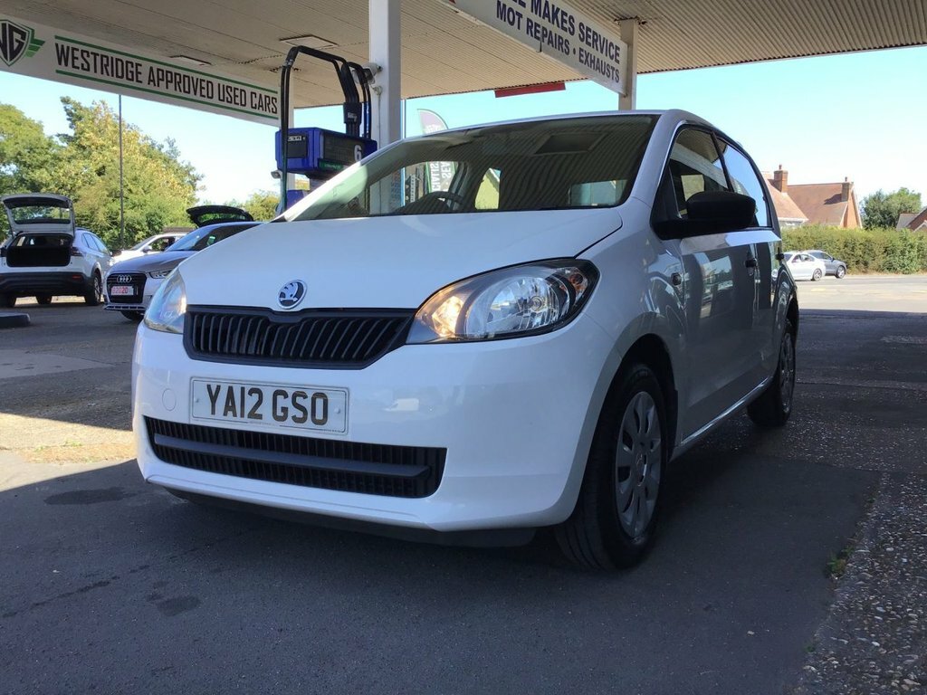 Skoda Citigo Mpi S Hatchback White #4