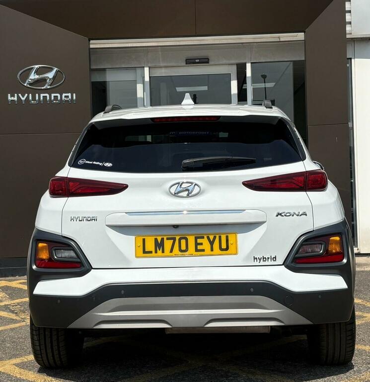 Hyundai Kona 1.6 H-gdi Premium Dct Euro 6 Ss White #6