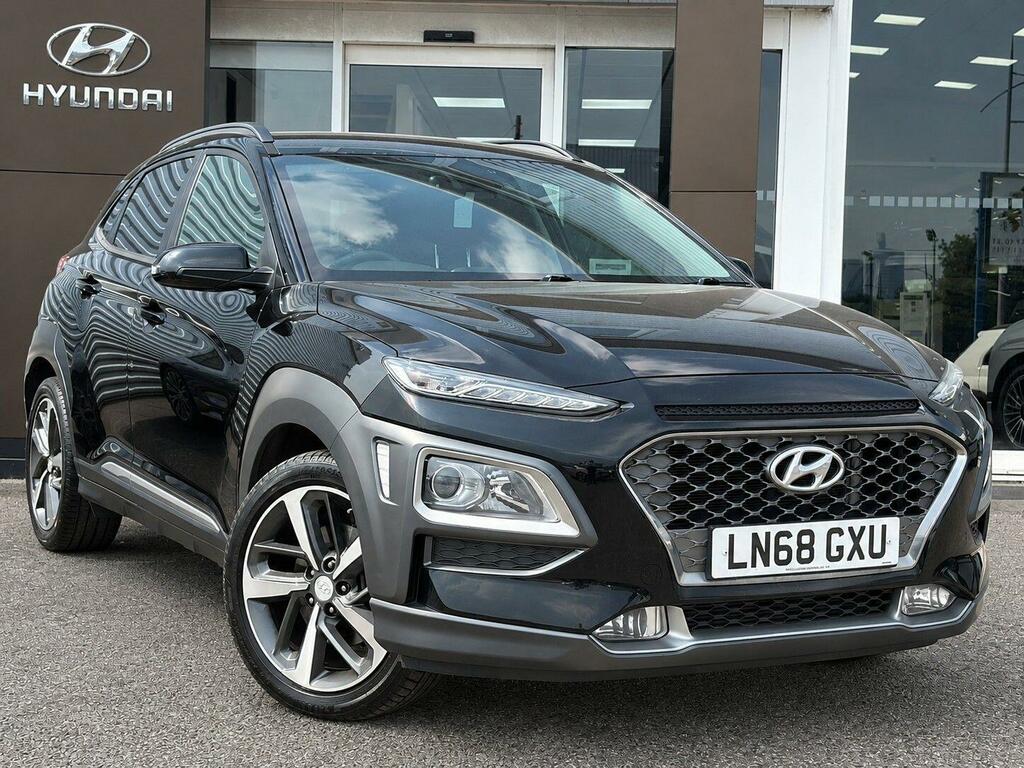 Hyundai Kona 1.0 T-gdi Blue Drive Premium Euro 6 Ss Black