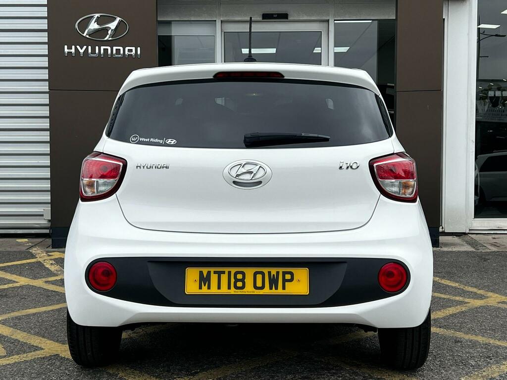 Hyundai I10 1.0 Go Se Euro 6 MT18OWP White #5