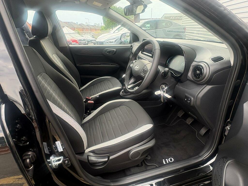 Hyundai I10 Advance Blue #8