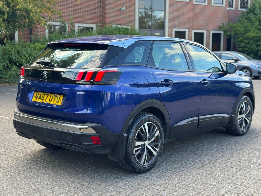 Peugeot 3008 1.2 Puretech Active Euro 6 Ss NA67UTU Blue #3