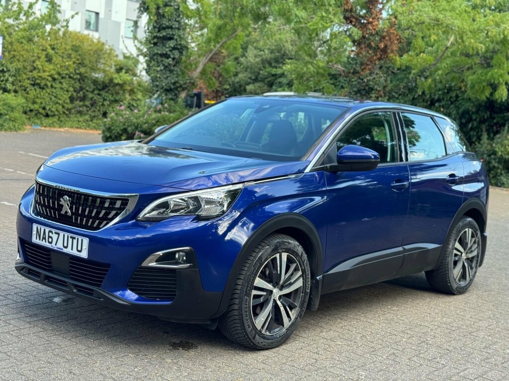 Peugeot 3008 1.2 Puretech Active Euro 6 Ss NA67UTU Blue #2