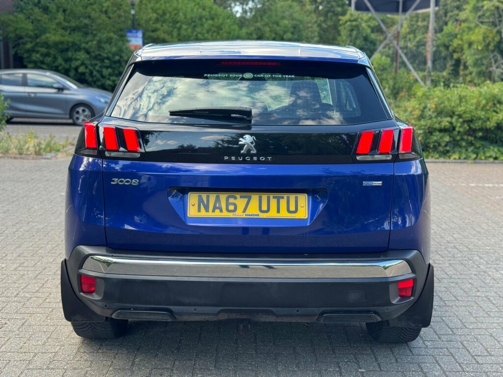 Peugeot 3008 1.2 Puretech Active Euro 6 Ss NA67UTU Blue #6