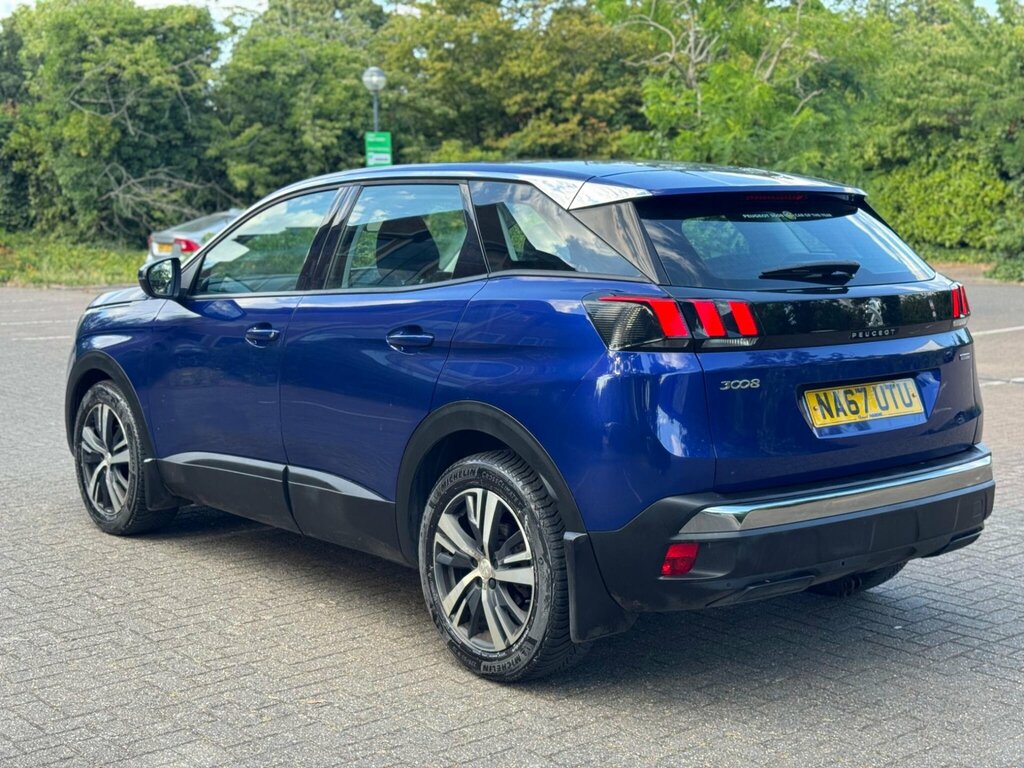 Peugeot 3008 1.2 Puretech Active Euro 6 Ss NA67UTU Blue #4