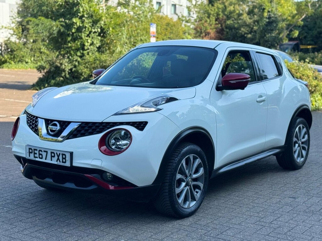 Nissan Juke 1.6 Tekna Xtron Euro 6 White #2