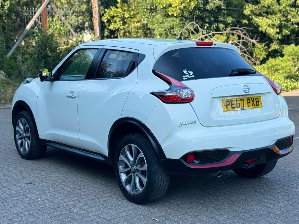 Nissan Juke 1.6 Tekna Xtron Euro 6 White #3