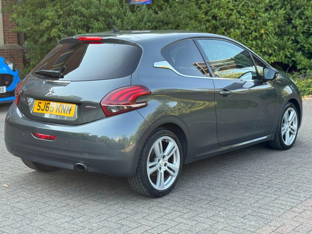 Peugeot 208 1.2 Puretech Gt Line Euro 6 Ss SJ65KNN Grey #4