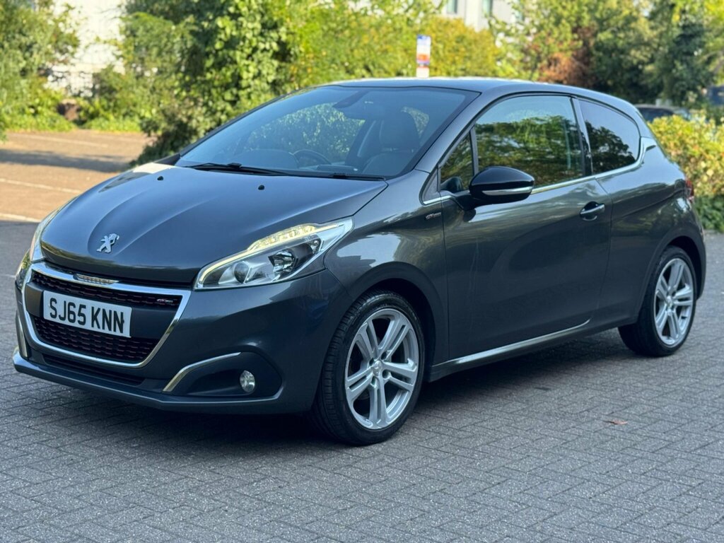 Peugeot 208 1.2 Puretech Gt Line Euro 6 Ss SJ65KNN Grey #2