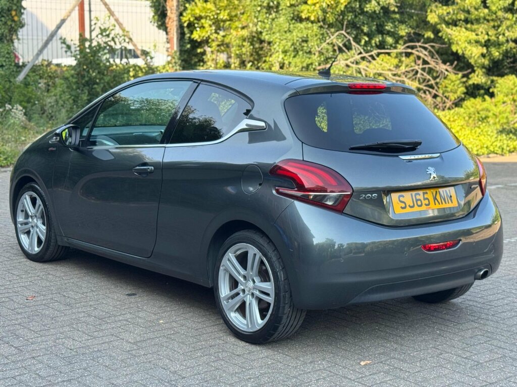 Peugeot 208 1.2 Puretech Gt Line Euro 6 Ss SJ65KNN Grey #3