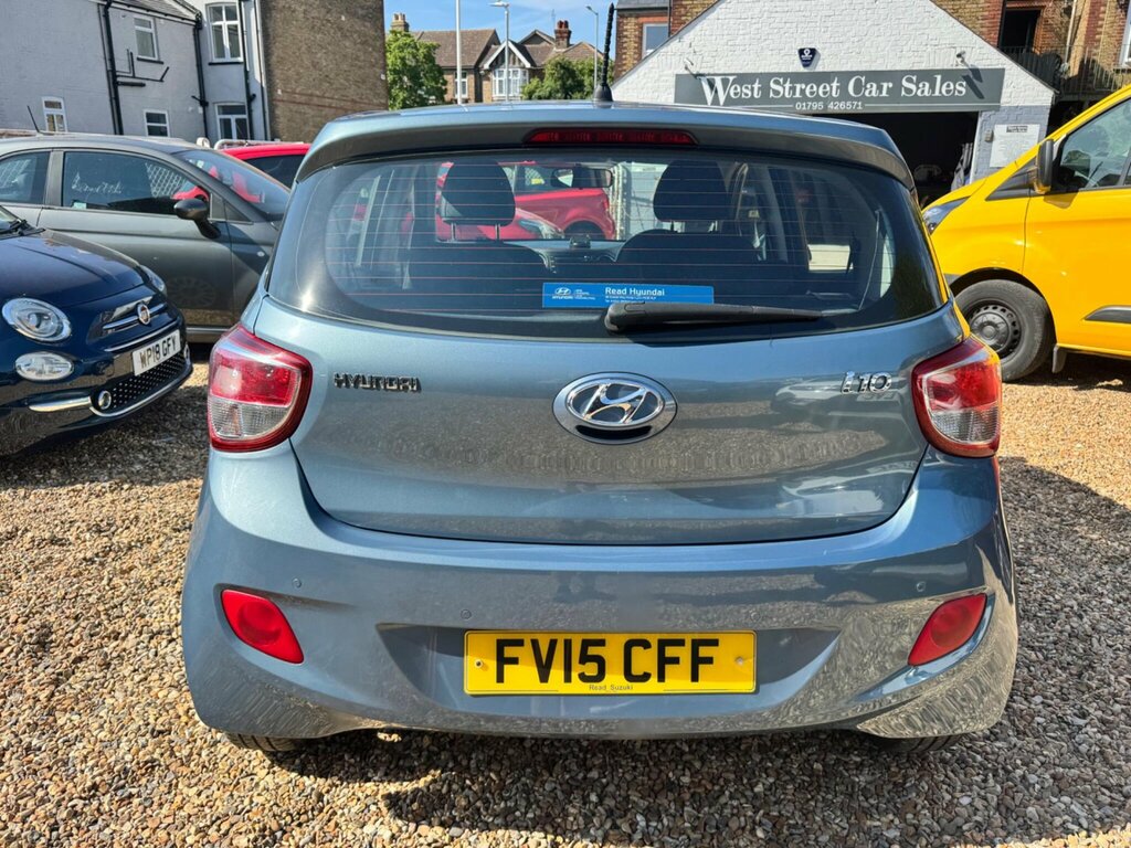Hyundai I10 1.0 Premium Euro 5 Blue #5
