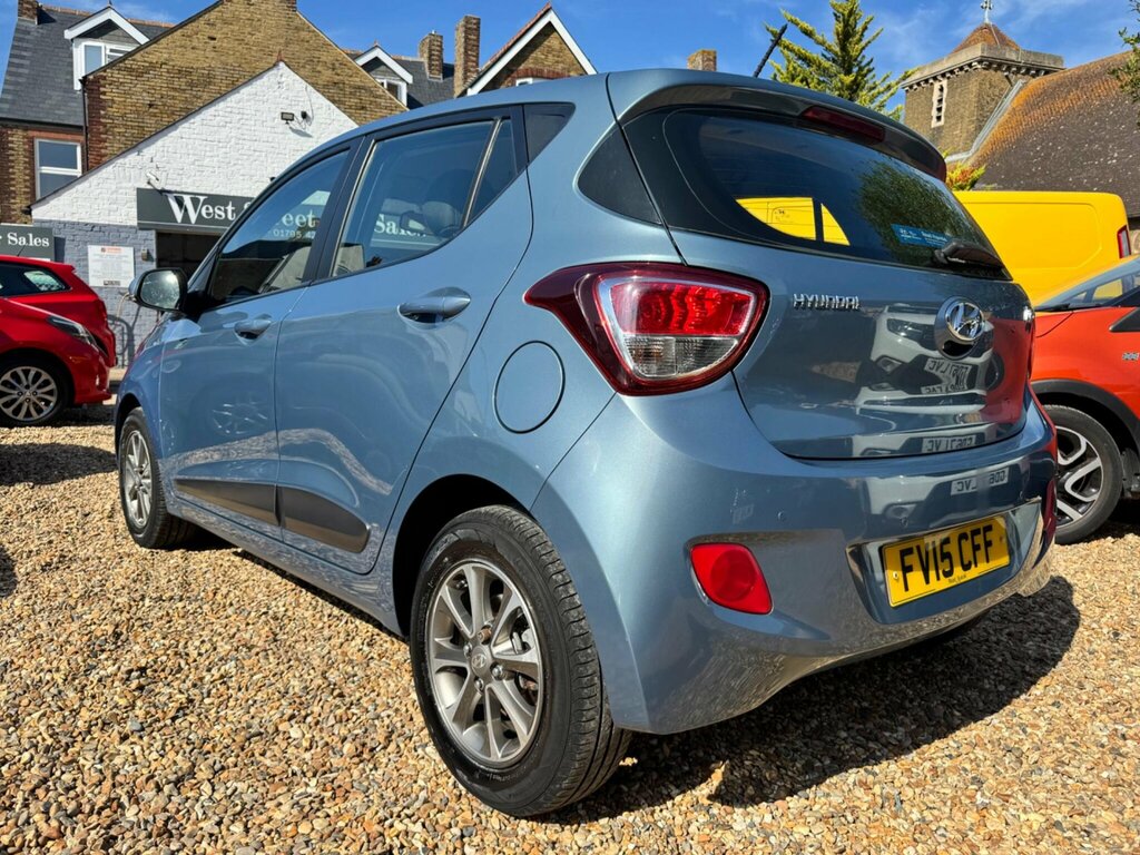 Hyundai I10 1.0 Premium Euro 5 Blue #4