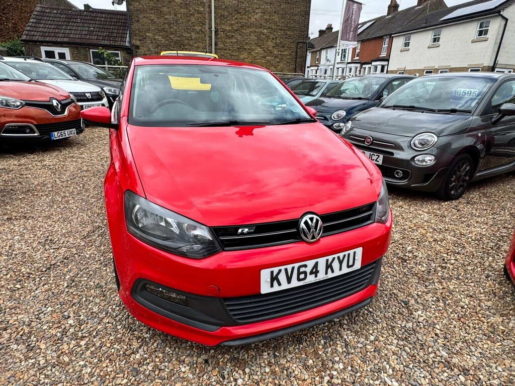 Volkswagen Polo 1.2 R-line Style Euro 5 Ac KV64KYU Red #3