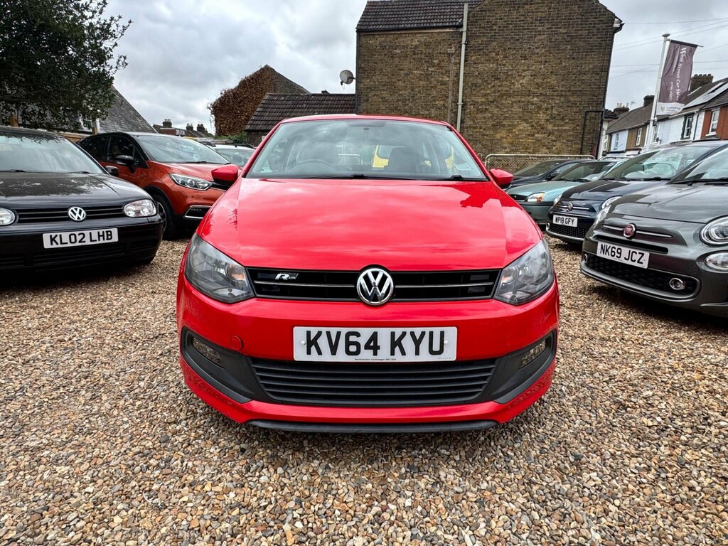 Volkswagen Polo 1.2 R-line Style Euro 5 Ac KV64KYU Red #5