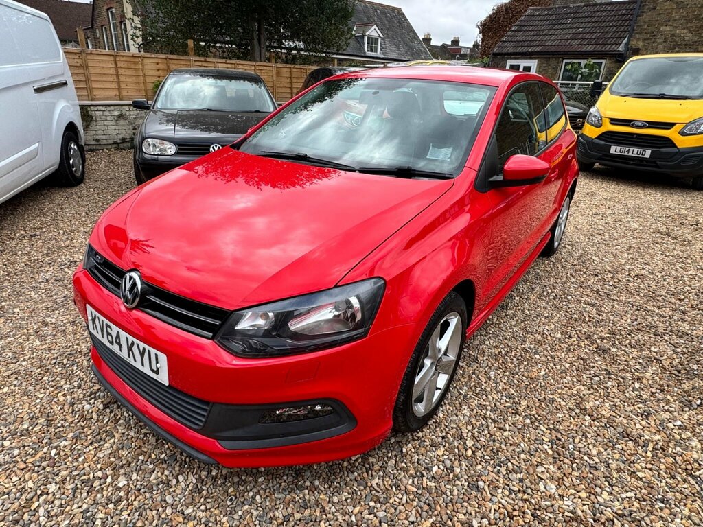 Volkswagen Polo 1.2 R-line Style Euro 5 Ac KV64KYU Red #6