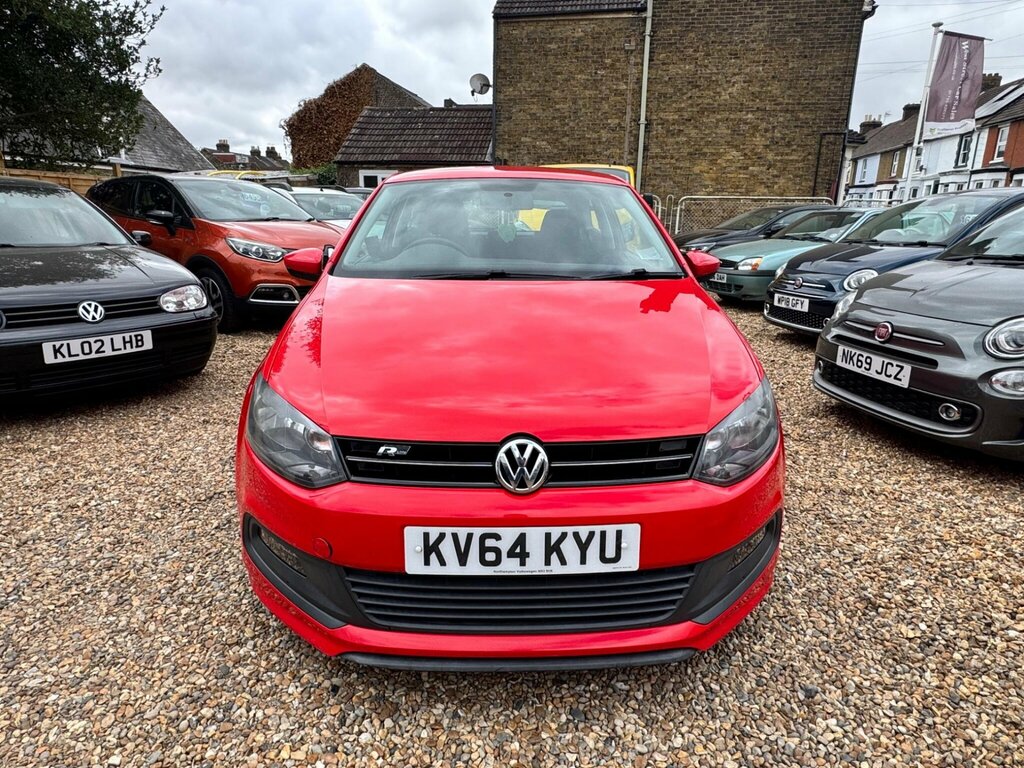 Volkswagen Polo 1.2 R-line Style Euro 5 Ac KV64KYU Red #4