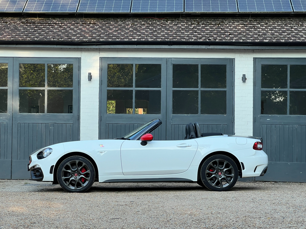 Abarth 124 Spider 1.4 Multiair Convertible Euro 6 White #3