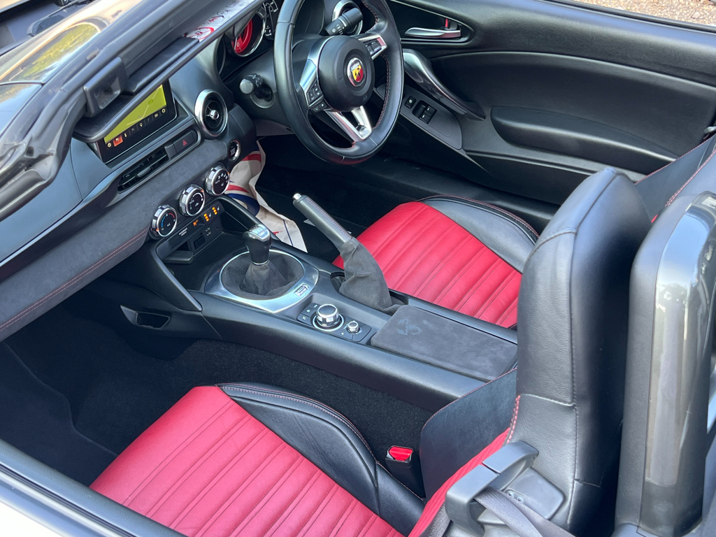 Abarth 124 Spider 1.4 Multiair Convertible Euro 6 White #6