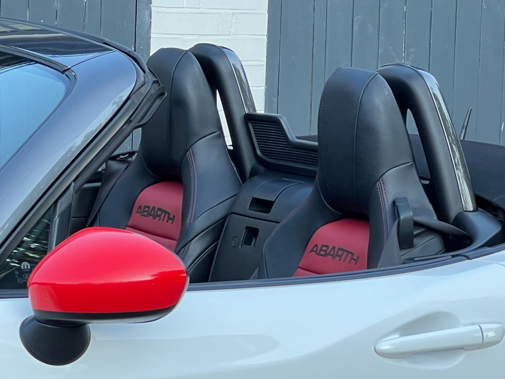Abarth 124 Spider 1.4 Multiair Convertible Euro 6 White #4