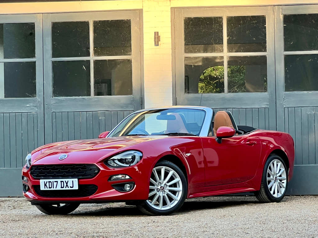 Fiat 124 Spider 1.4 Multiair Lusso Convertible Euro 6 Blue #1