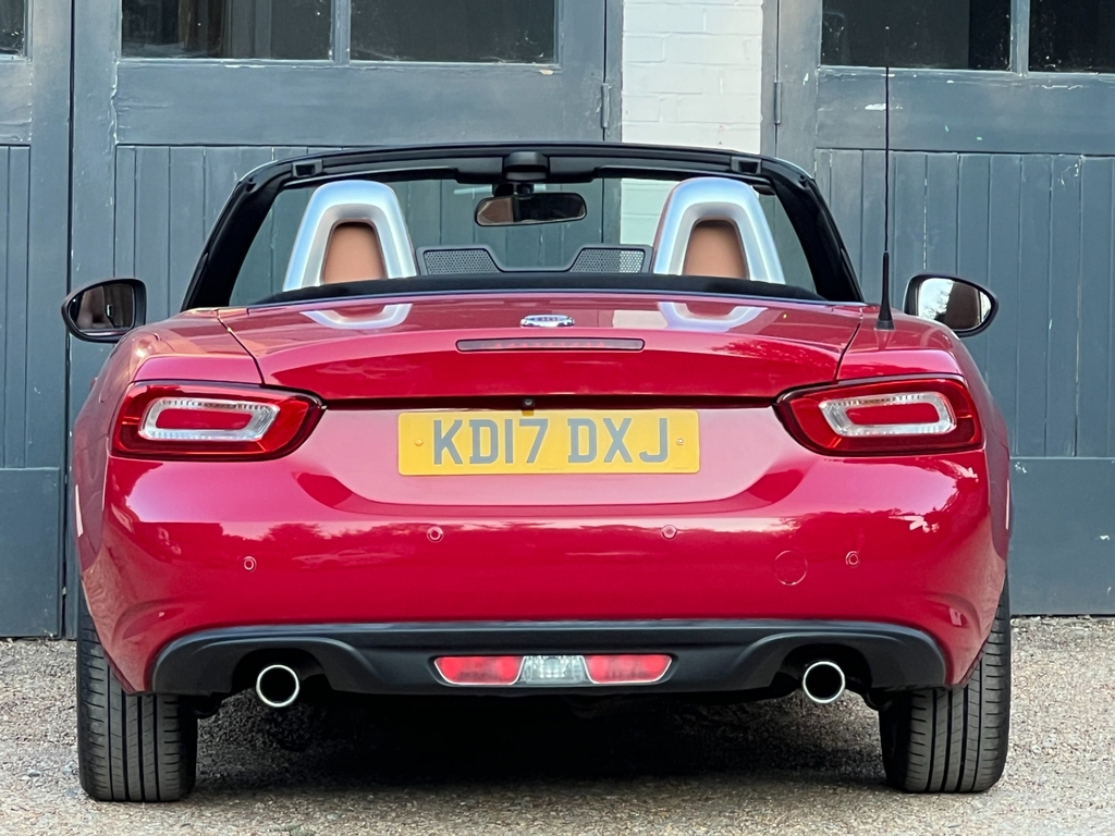 Fiat 124 Spider 1.4 Multiair Lusso Convertible Euro 6 Blue #20