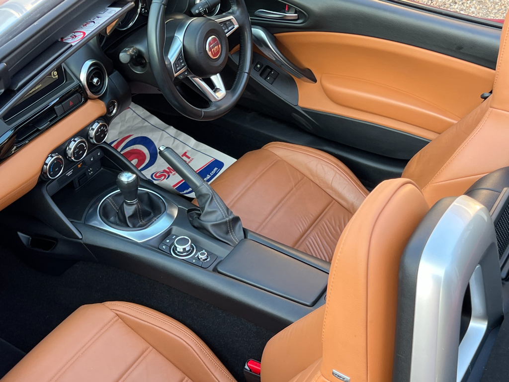 Fiat 124 Spider 1.4 Multiair Lusso Convertible Euro 6 Blue #7