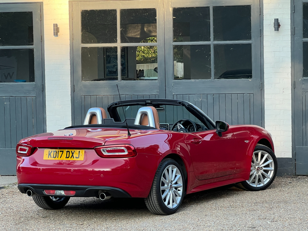 Fiat 124 Spider 1.4 Multiair Lusso Convertible Euro 6 Blue #18