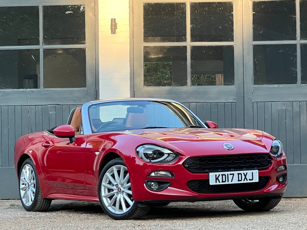 Fiat 124 Spider 1.4 Multiair Lusso Convertible Euro 6 Blue #17