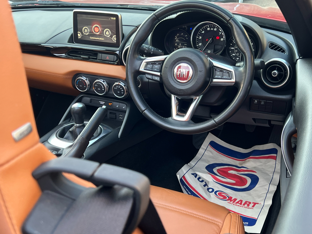 Fiat 124 Spider 1.4 Multiair Lusso Convertible Euro 6 Blue #12