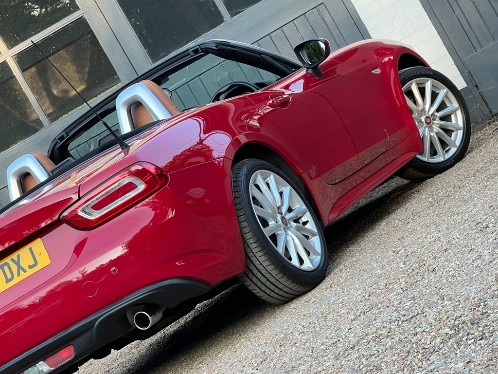 Fiat 124 Spider 1.4 Multiair Lusso Convertible Euro 6 Blue #19
