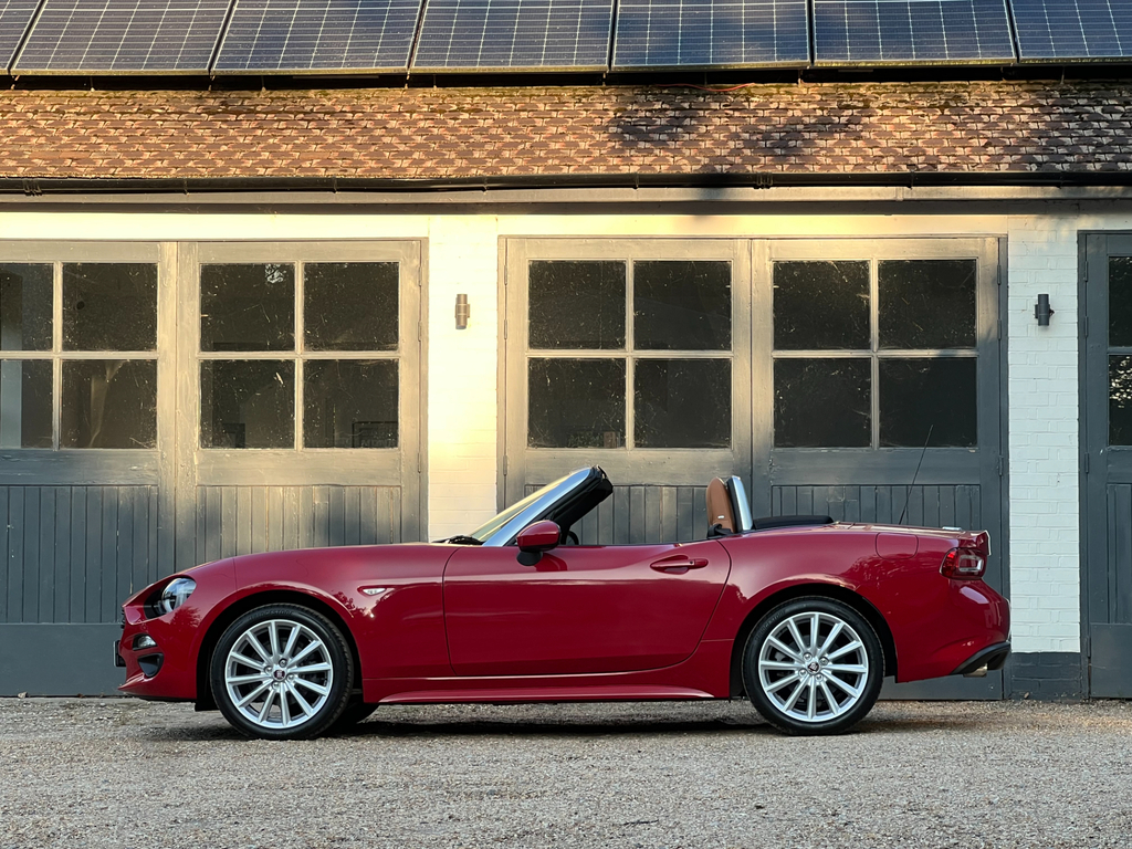 Fiat 124 Spider 1.4 Multiair Lusso Convertible Euro 6 Blue #3