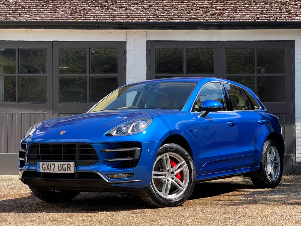 Porsche Macan Suv Blue