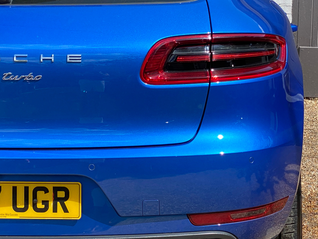 Porsche Macan Suv Blue #3