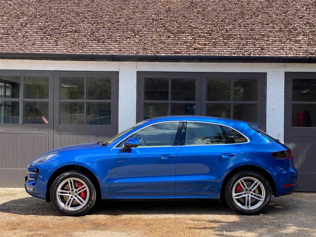 Porsche Macan Suv Blue #2