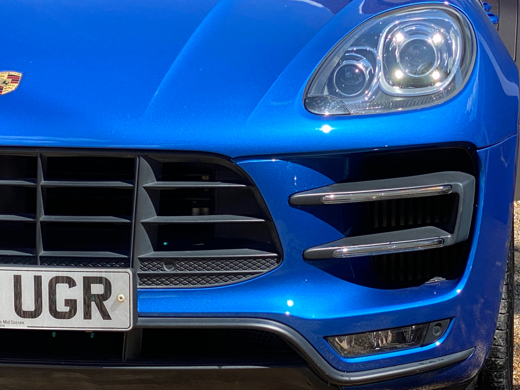 Porsche Macan Suv Blue #6